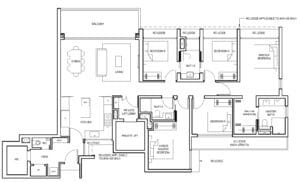 skye-at-holland-5-bedroom-floor-plan-e1-singapore
